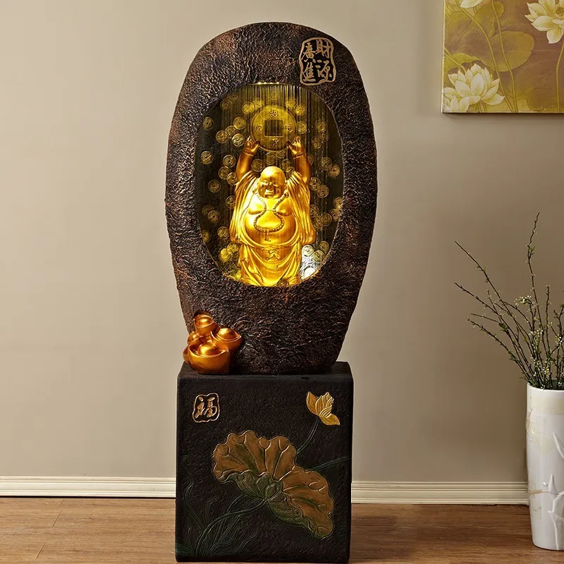 Large Resin Buddha Statue Flowing Water Decoration Fengshui Recruitment Living Room Office Points with Rockery Fountain Humidifi
Large Resin Buddha Statue Flowing Water Decoration Fengshui Recruitment Living Room Office Points with Rockery Fountain Humidifi