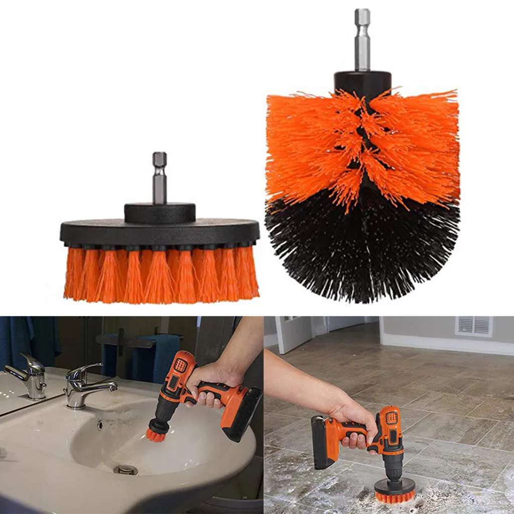 4 Piece Scrub Brush Power Drill Cleaning Brush Tub Cleaner Combo Tool Kit Perfect for Cleaning GroutDrill Brush Kit Convenient
4 Piece Scrub Brush Power Drill Cleaning Brush Tub Cleaner Combo Tool Kit Perfect for Cleaning GroutDrill Brush Kit Convenient