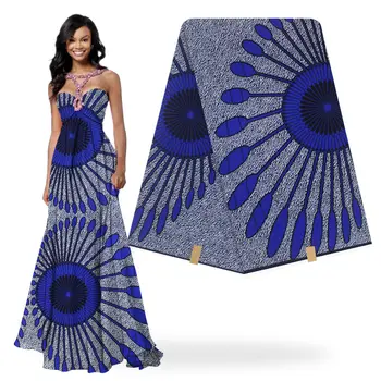 6 yards/lot New african real print wax fabric for dress cotton wax H180629
6 yards/lot New african real print wax fabric for dress cotton wax H180629