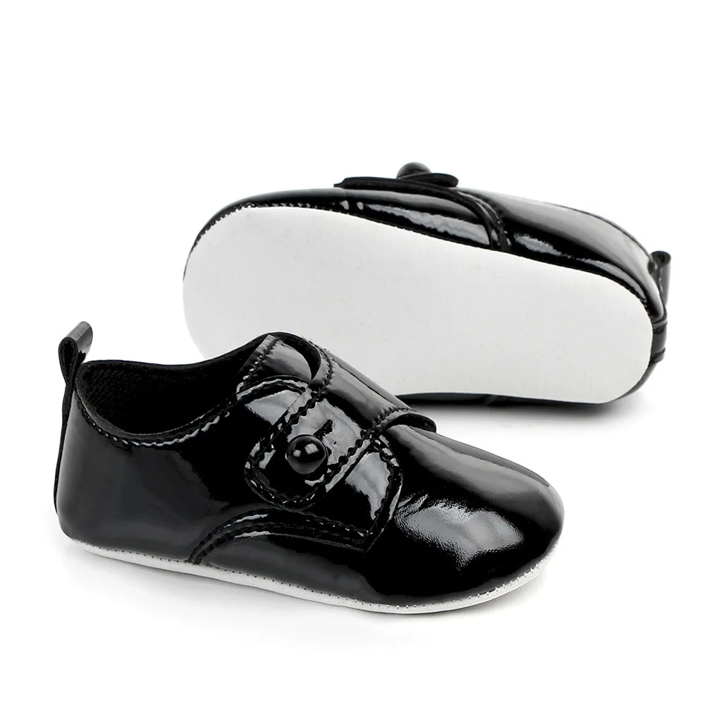 PU leather Baby First Walker Shoes Soft Soled Black Infant Baby Moccasins Prewalker Toddler Crib Shoes
PU leather Baby First Walker Shoes Soft Soled Black Infant Baby Moccasins Prewalker Toddler Crib Shoes