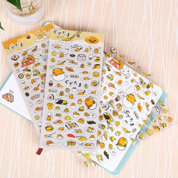 1 PC Cute Cartoon Stationery Stickers Transparent Lazy Egg PVC Kawaii Planner Stickers Sticky Notes Papelaria
1 PC Cute Cartoon Stationery Stickers Transparent Lazy Egg PVC Kawaii Planner Stickers Sticky Notes Papelaria
