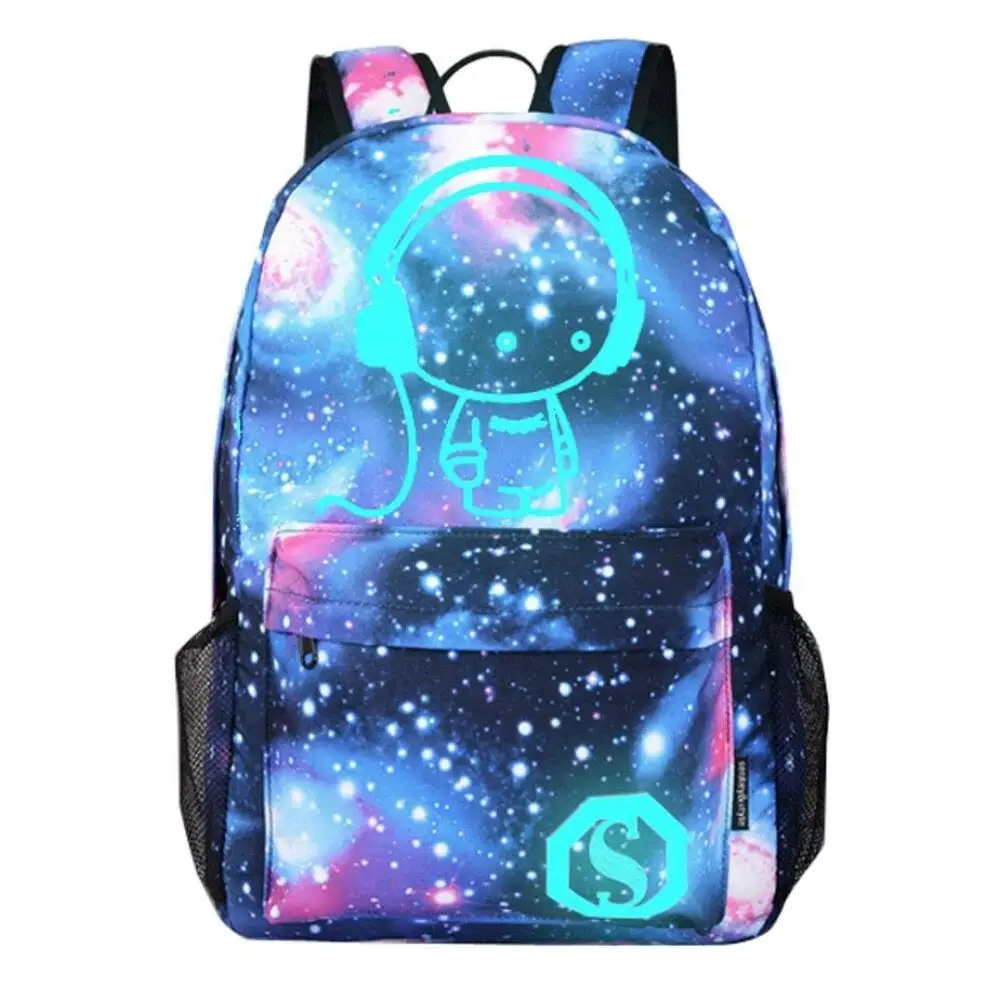 Girls Boys Light Preppy Galaxy Teenagers School Backpacks With USB Charging Port Glow In The Dark
Girls Boys Light Preppy Galaxy Teenagers School Backpacks With USB Charging Port Glow In The Dark