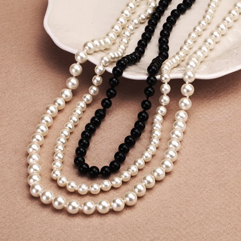 1 Strand 8mm Pearl Necklace New Fashion Statement Imitate Pearl Beads For Wedding Party Decoration Women Fashion Jewelry
1 Strand 8mm Pearl Necklace New Fashion Statement Imitate Pearl Beads For Wedding Party Decoration Women Fashion Jewelry