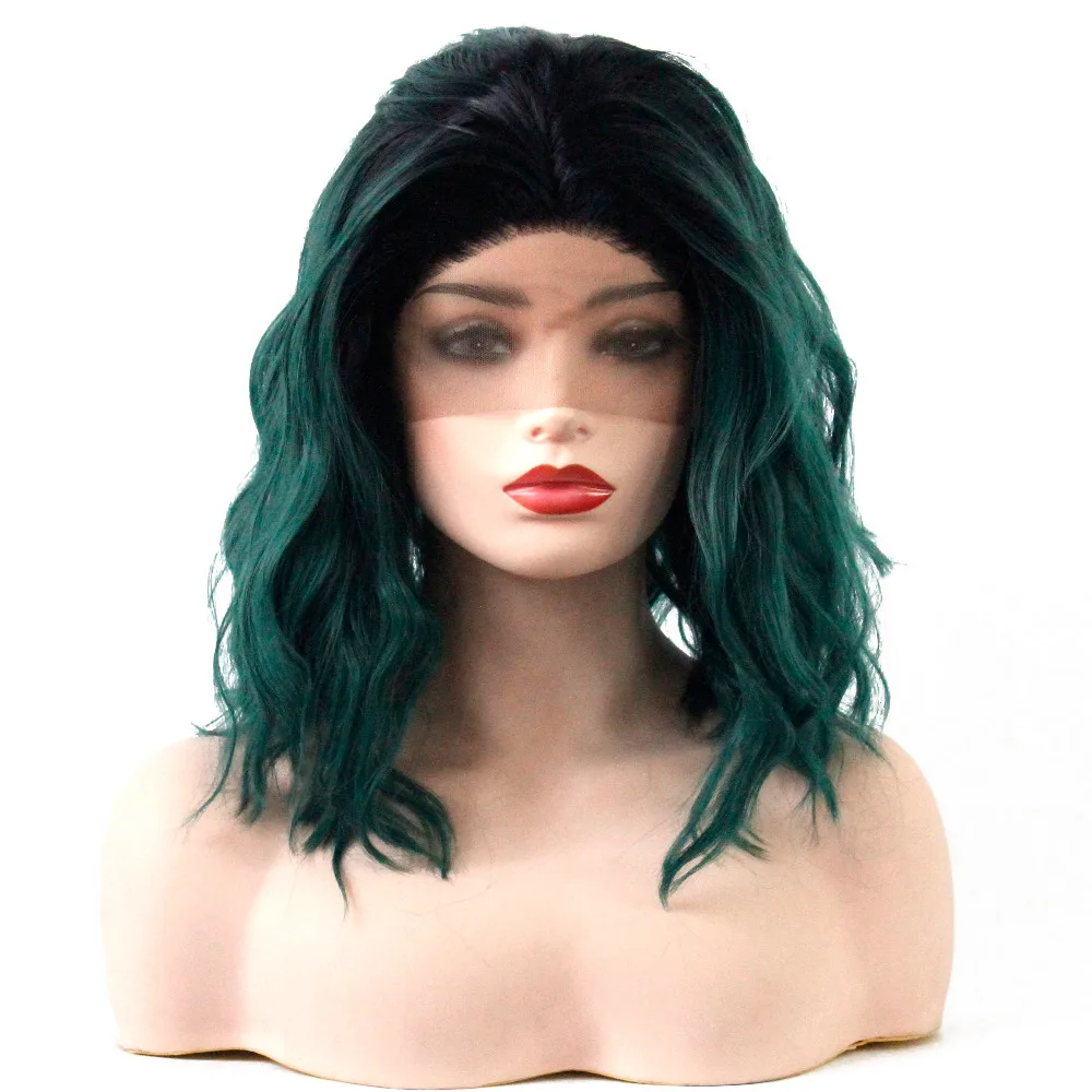 VNICE 1B/Green Short Body Wave Bob Synthetic Lace Front Wigs Green Ombre Hairstyle Heat Resistant Fiber Hair for Black Woman
VNICE 1B/Green Short Body Wave Bob Synthetic Lace Front Wigs Green Ombre Hairstyle Heat Resistant Fiber Hair for Black Woman