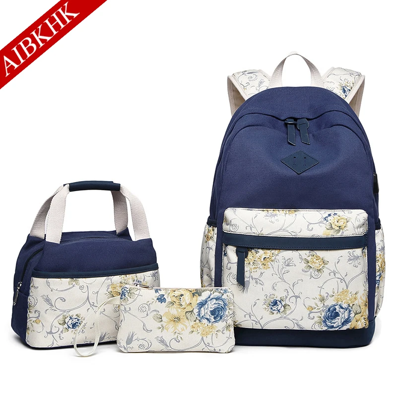 Printing Backpack Women Canvas 3pcs set Women Backpack for Teenage Girls travel Backpacks Female Student School Bags
Printing Backpack Women Canvas 3pcs set Women Backpack for Teenage Girls travel Backpacks Female Student School Bags
