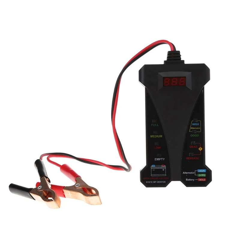 MP0514A 12V Digital Battery Tester Voltmeter and Charging System Analyzer LCD Display Drop Ship No26
MP0514A 12V Digital Battery Tester Voltmeter and Charging System Analyzer LCD Display Drop Ship No26