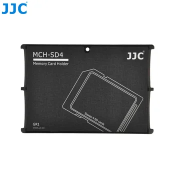 JJC ABS Lightweight And Portable Memory Card Holder for 4 x SD Cards Storage Case Credit Card Size
JJC ABS Lightweight And Portable Memory Card Holder for 4 x SD Cards Storage Case Credit Card Size