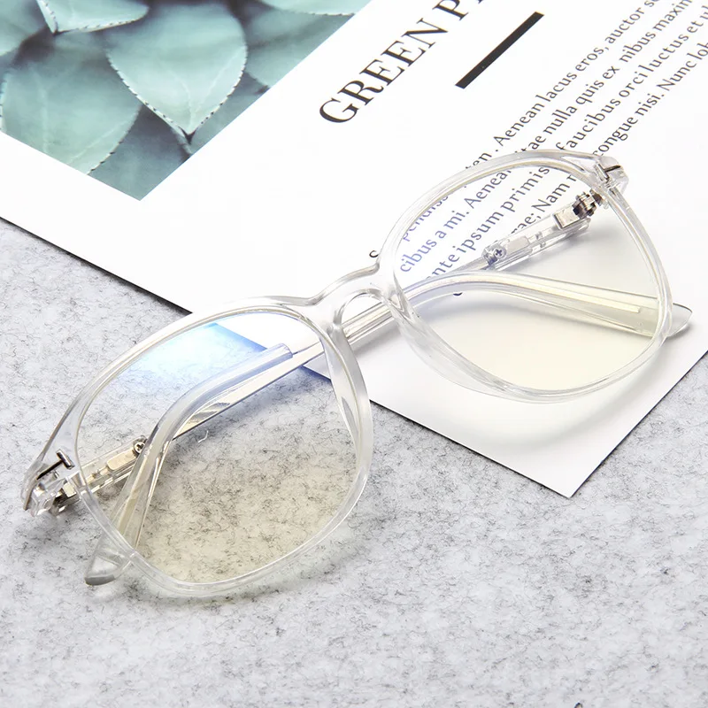 Classic Transparent Color Retro Big Box Flat Mirror Small Fresh Wild Face Glasses Frame Female Personality Women Eyeglasses
Classic Transparent Color Retro Big Box Flat Mirror Small Fresh Wild Face Glasses Frame Female Personality Women Eyeglasses