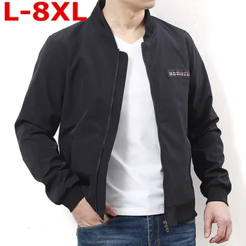2018 plus size 8XL 7XL brand casual short jackets coat men black solid Mens plus size coats clothing stand collar Men clothes
2018 plus size 8XL 7XL brand casual short jackets coat men black solid Mens plus size coats clothing stand collar Men clothes