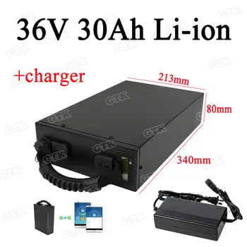 GTK rechargealbe 36v 30Ah lithium battery pack with BMS for 36V RGV shuttle Automatic Guided Vehicle scooter +3A Charger
GTK rechargealbe 36v 30Ah lithium battery pack with BMS for 36V RGV shuttle Automatic Guided Vehicle scooter +3A Charger