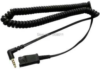 VoiceJoy headset QD(Quick Disconnect) cable QD to single 3.5mm Plug Cord for computer,PC,laptop,smartphone,mobile phone ,etc
VoiceJoy headset QD(Quick Disconnect) cable QD to single 3.5mm Plug Cord for computer,PC,laptop,smartphone,mobile phone ,etc