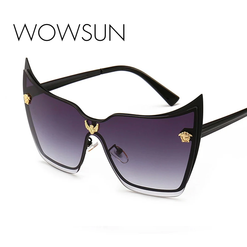 WOWSUN New Women's Large Sunglasses Cat Eye Brand Designer Fashion Big Glasses UV400 A500
WOWSUN New Women's Large Sunglasses Cat Eye Brand Designer Fashion Big Glasses UV400 A500