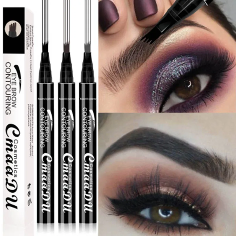 Eyebrow Pencil Waterproof 4 Fork Tip Fine Sketch Enhancer Eyebrow Tattoo Pen Liquid Eyebrow Enhancer Dye Tint Pen Dropshipping
Eyebrow Pencil Waterproof 4 Fork Tip Fine Sketch Enhancer Eyebrow Tattoo Pen Liquid Eyebrow Enhancer Dye Tint Pen Dropshipping
