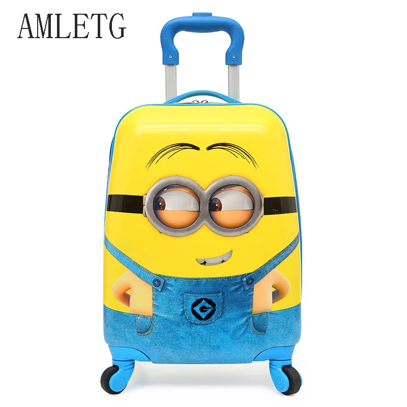 AMLETG 2018 Cartoon Kids Travel Trolley Bags Suitcase For Kids Children Luggage Suitcase Rolling Case Travel Bag On Wheels
AMLETG 2018 Cartoon Kids Travel Trolley Bags Suitcase For Kids Children Luggage Suitcase Rolling Case Travel Bag On Wheels