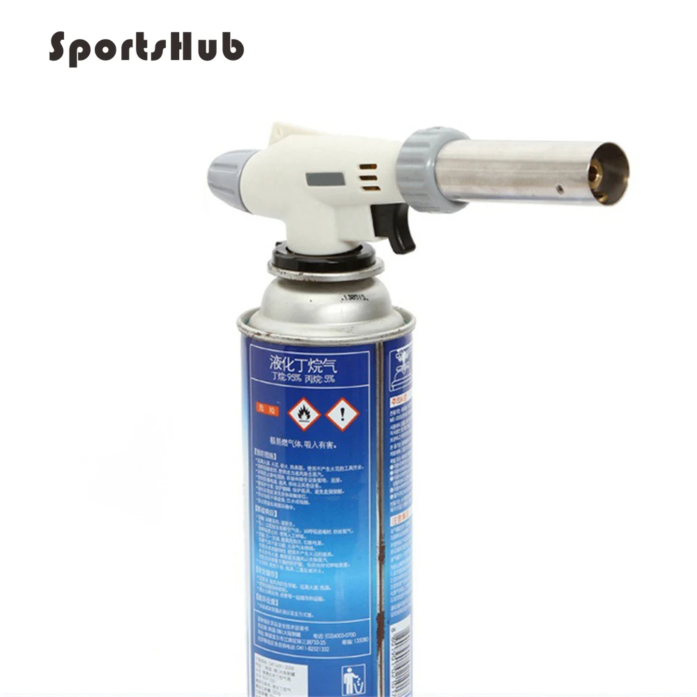 Gas Torch Flame Gun Blowtorch Cooking Soldering Butane AutoIgnition Gas-Burner Lighter Heating Welding Gas Burner Flame SES0049
Gas Torch Flame Gun Blowtorch Cooking Soldering Butane AutoIgnition Gas-Burner Lighter Heating Welding Gas Burner Flame SES0049