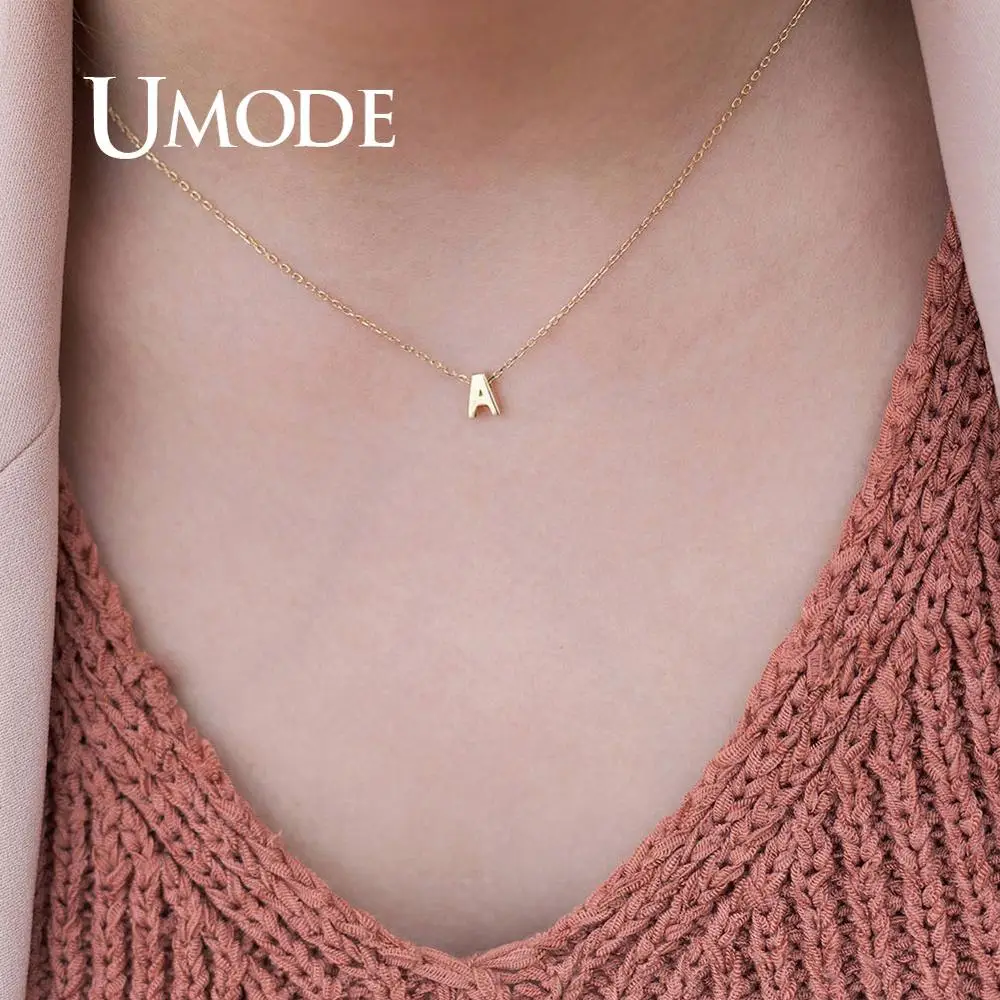 UMODE Women 26 Letter Initial Silver Choker Necklace Chain Personalized Necklace Gold Pendant Summer Jewelry Accessories UN0373
UMODE Women 26 Letter Initial Silver Choker Necklace Chain Personalized Necklace Gold Pendant Summer Jewelry Accessories UN0373