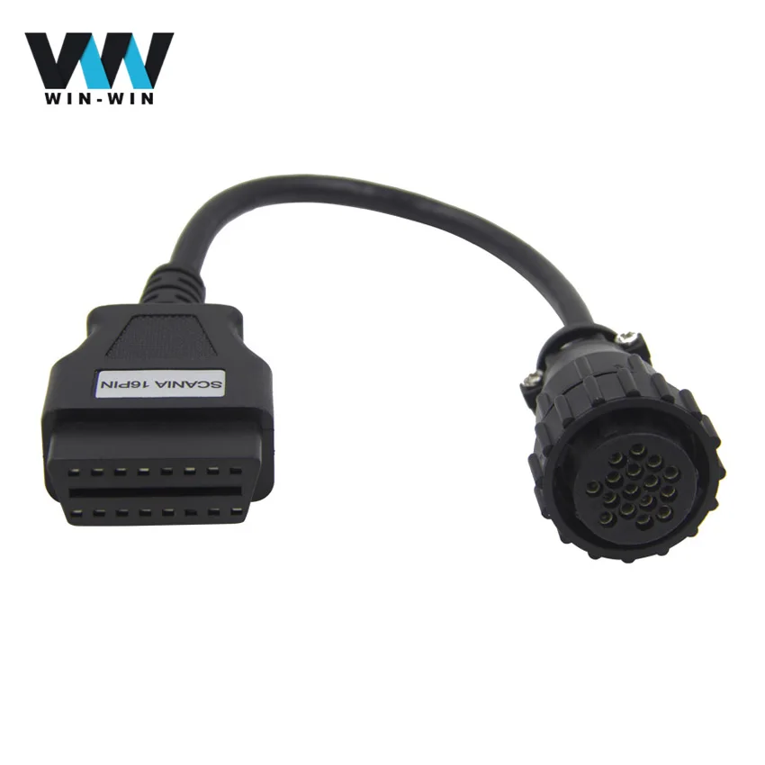 For Scania Truck OBD To OBD2 16pin OBD 2 Extension Cable For SCANIA Truck 16 Pin OBD2 Scanner Connector Truck Diagnostic Tool
For Scania Truck OBD To OBD2 16pin OBD 2 Extension Cable For SCANIA Truck 16 Pin OBD2 Scanner Connector Truck Diagnostic Tool