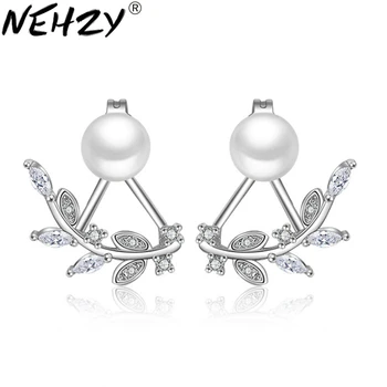 NEHZY 925 sterling silver jewelry woman Fashion temperament leaves earrings pop petals pearl earrings princess simple and
NEHZY 925 sterling silver jewelry woman Fashion temperament leaves earrings pop petals pearl earrings princess simple and