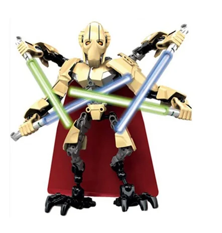 66pcs 516 Star War General Grievous Robot Building Blocks Bricks Action Figures Compatible
66pcs 516 Star War General Grievous Robot Building Blocks Bricks Action Figures Compatible