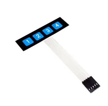 10 PCS/LOT 1*4 4 Key Matrix Membrane Switch Keypad Keyboard Control Panel SCM Extended Keyboard Super Slim
10 PCS/LOT 1*4 4 Key Matrix Membrane Switch Keypad Keyboard Control Panel SCM Extended Keyboard Super Slim