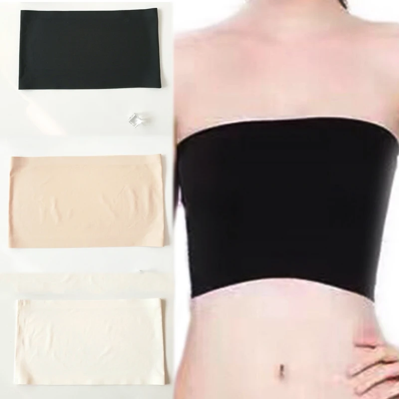 LNRRABC Summer Wear Wrapped Chest 3 Colors Polyester Soft Strapless Lady Non-trace Elasticity Seamless Top Women Crop Top
LNRRABC Summer Wear Wrapped Chest 3 Colors Polyester Soft Strapless Lady Non-trace Elasticity Seamless Top Women Crop Top