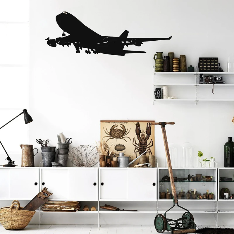 Realistic Aircraft Wall Decals Removable Airplane Vinyl Wall Sticker For Home Kids Room & Living Room Decoration
Realistic Aircraft Wall Decals Removable Airplane Vinyl Wall Sticker For Home Kids Room & Living Room Decoration