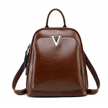 Sell at a loss! Retro Oil Wax Genuine Leather Women Backpack Shoulder Bags for Teenagers Girls School Daypack Laptop Backpack
Sell at a loss! Retro Oil Wax Genuine Leather Women Backpack Shoulder Bags for Teenagers Girls School Daypack Laptop Backpack