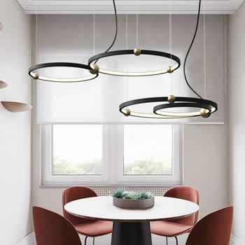 Modern Pendant Lamp Round Circle Hanglamp LED Pendant Light for living room Kitchen Bar Fixtures suspension luminaire lighting
Modern Pendant Lamp Round Circle Hanglamp LED Pendant Light for living room Kitchen Bar Fixtures suspension luminaire lighting