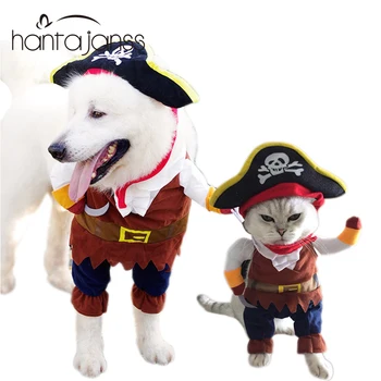 Funny Pet Dog Clothes For Small Dog Costume Pirate Suit Cat Clothes Corsair Dressing up Clothes For Dogs Plus Hat Party Apparel
Funny Pet Dog Clothes For Small Dog Costume Pirate Suit Cat Clothes Corsair Dressing up Clothes For Dogs Plus Hat Party Apparel