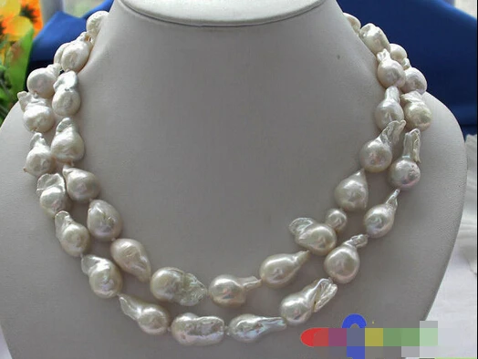 Wholesale FREE SHIPPING >>> HUGE 2ROW 23MM WHITE DRIP KESHI REBORN PEARL NECKLACE MABE p2215
Wholesale FREE SHIPPING >>> HUGE 2ROW 23MM WHITE DRIP KESHI REBORN PEARL NECKLACE MABE p2215
