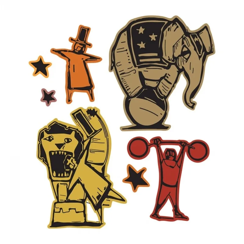 2019 New Arrival Metal Cutting Dies and Scrapbooking For Paper Making Big Top Elephant Lion Embossing Stamps Frame Card Craft
2019 New Arrival Metal Cutting Dies and Scrapbooking For Paper Making Big Top Elephant Lion Embossing Stamps Frame Card Craft