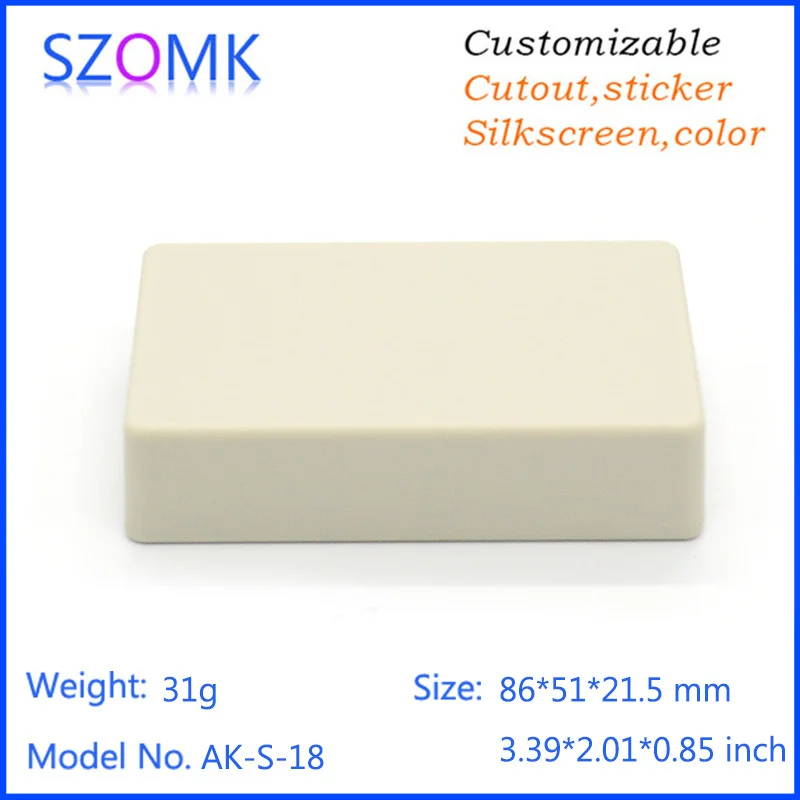 plastic enclosure for electronics control box szomk diy enclosure junction box plastic housing small abs instrument enclosure distribution box black plastic box enclosure electronics case (11).jpg