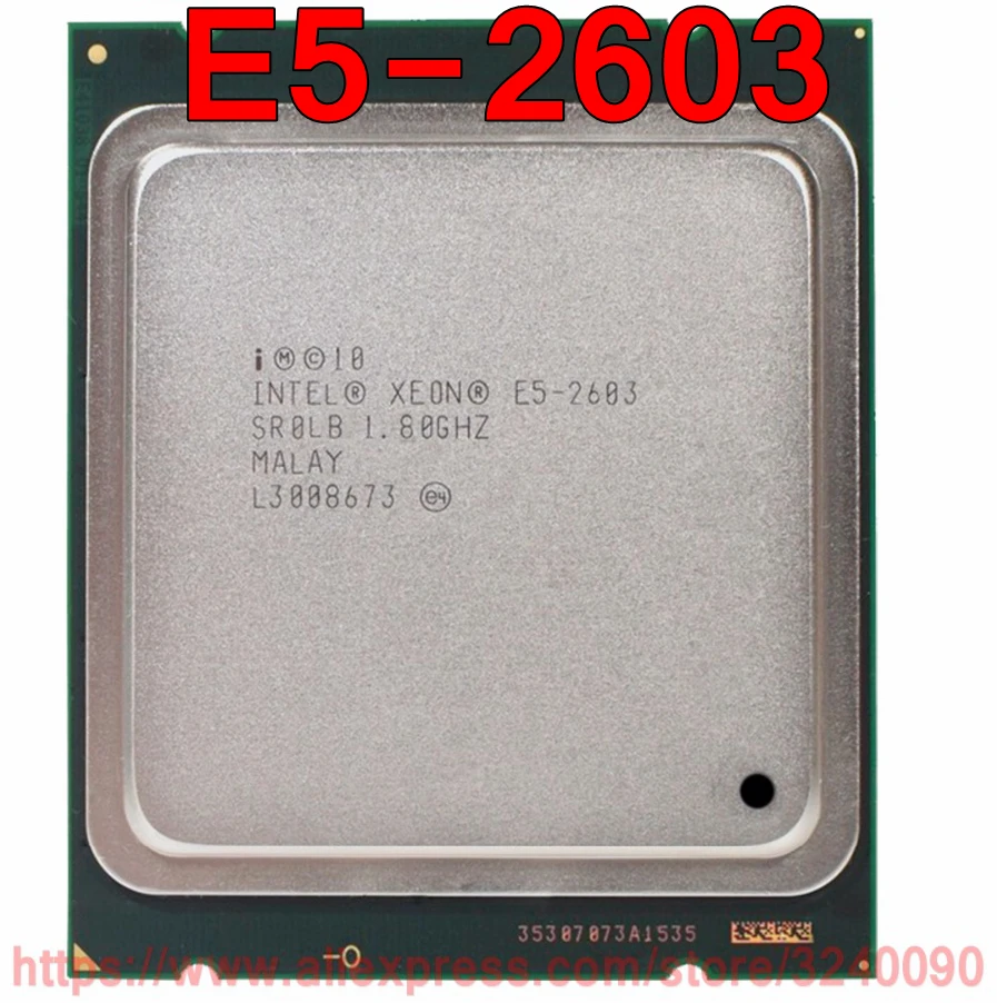 Процессор Intel ЦП Xeon E5-2603 SR0LB 1 80 ГГц 4 ядра 10M LGA2011 E5 2603 Бесплатная доставка Быстрая |