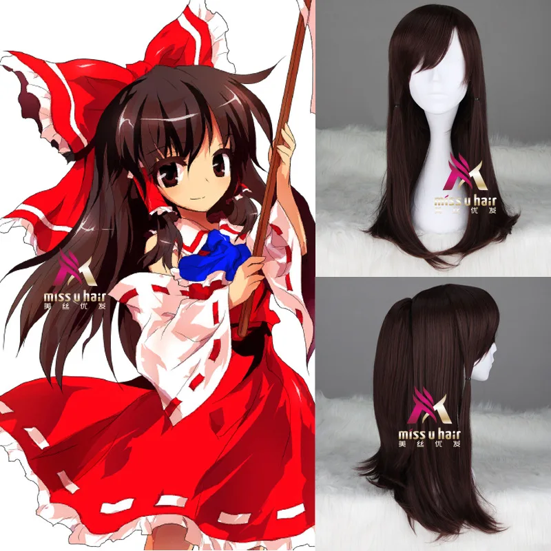 Hakurei Reimu Wigs TouHou Project Remilia Scarlet Cosplay Wig Long Curly Wavy Resistant Synthetic Hair for Women Anime+wig cap
Hakurei Reimu Wigs TouHou Project Remilia Scarlet Cosplay Wig Long Curly Wavy Resistant Synthetic Hair for Women Anime+wig cap