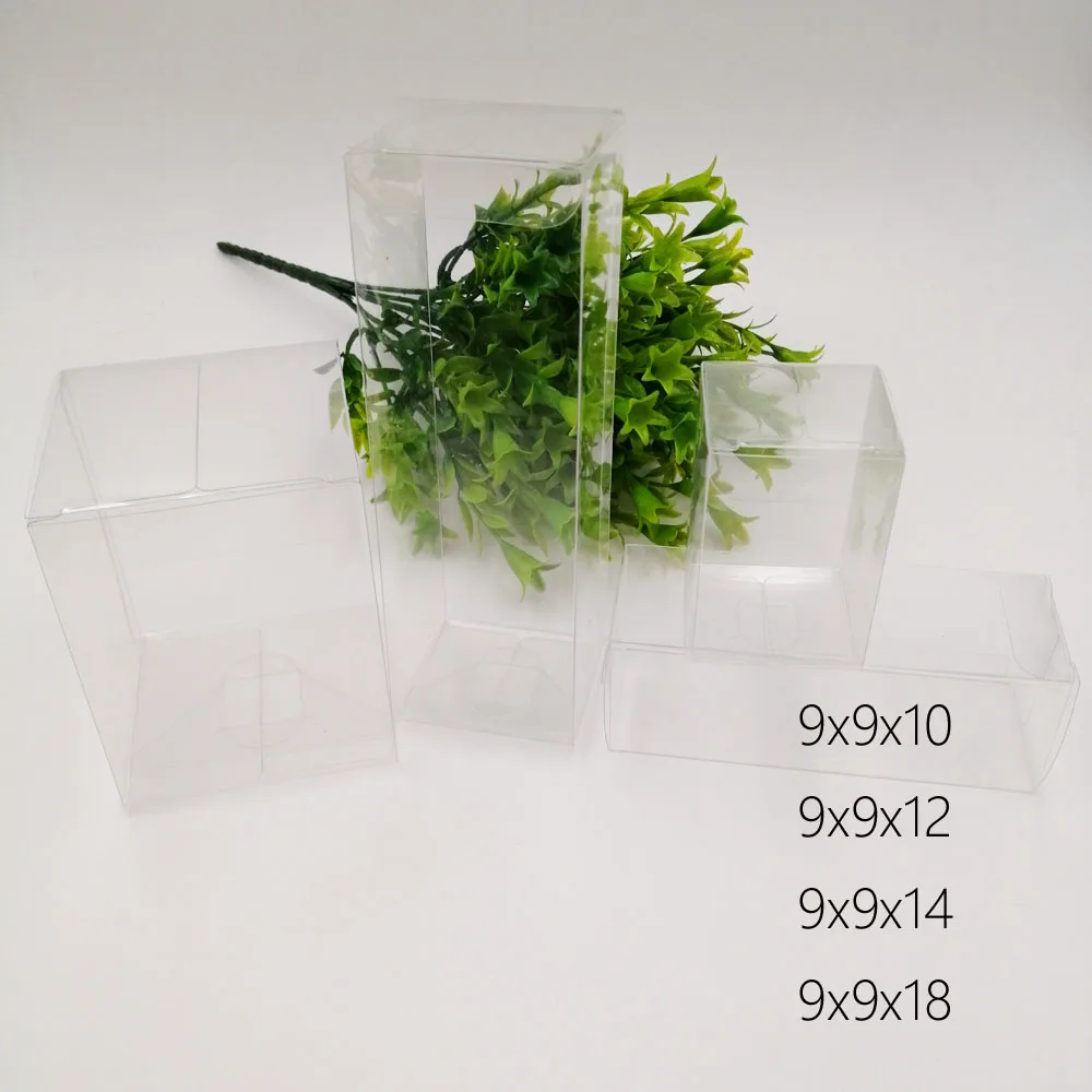 50pcs 9x9xH Pvc Plastic Box Storage Transparent Boxes Jewelry Gift Box Wedding/Christmas/Candy/Party For Gift Packing Boxes Diy
50pcs 9x9xH Pvc Plastic Box Storage Transparent Boxes Jewelry Gift Box Wedding/Christmas/Candy/Party For Gift Packing Boxes Diy