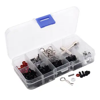 270pcs Screw Bolt Box Repair Tool Kit For 1/10 HSP Useful SCX10 RC Car Parts Boxed Screw Hex Wrench Repair Tool Kit
270pcs Screw Bolt Box Repair Tool Kit For 1/10 HSP Useful SCX10 RC Car Parts Boxed Screw Hex Wrench Repair Tool Kit