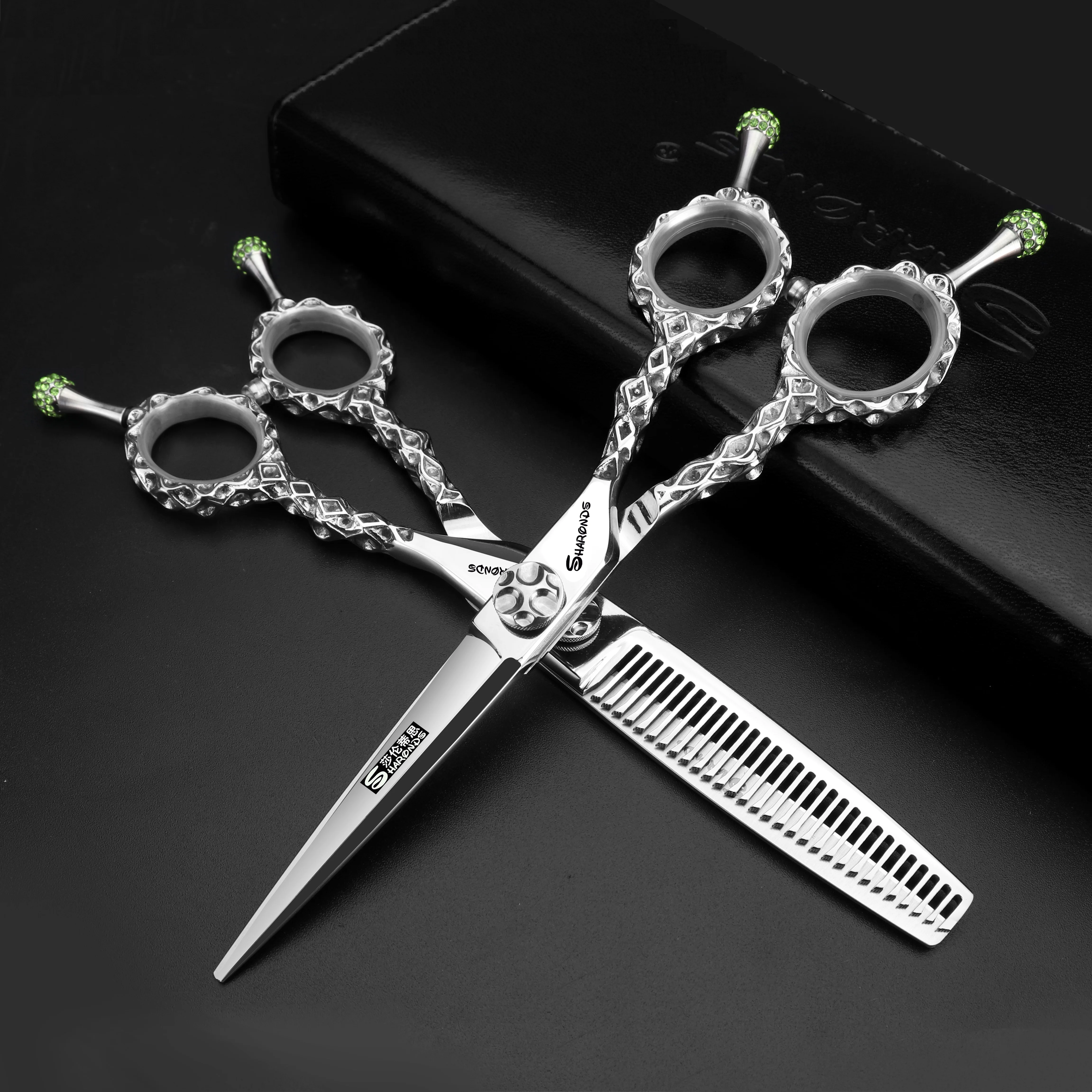 scissors for hairdressing salon japanese 6 inch barber scissor 440c japanese steel professional scissors thinning scissors set
scissors for hairdressing salon japanese 6 inch barber scissor 440c japanese steel professional scissors thinning scissors set