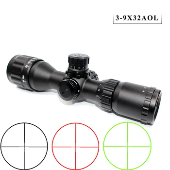 Riflescope 3-9X32AOL Optical Sight Tube Equipment 1"MAOL Mil-dot Hunting Scope Illumination Adjustable Night Vision Outdoor Shot
Riflescope 3-9X32AOL Optical Sight Tube Equipment 1"MAOL Mil-dot Hunting Scope Illumination Adjustable Night Vision Outdoor Shot