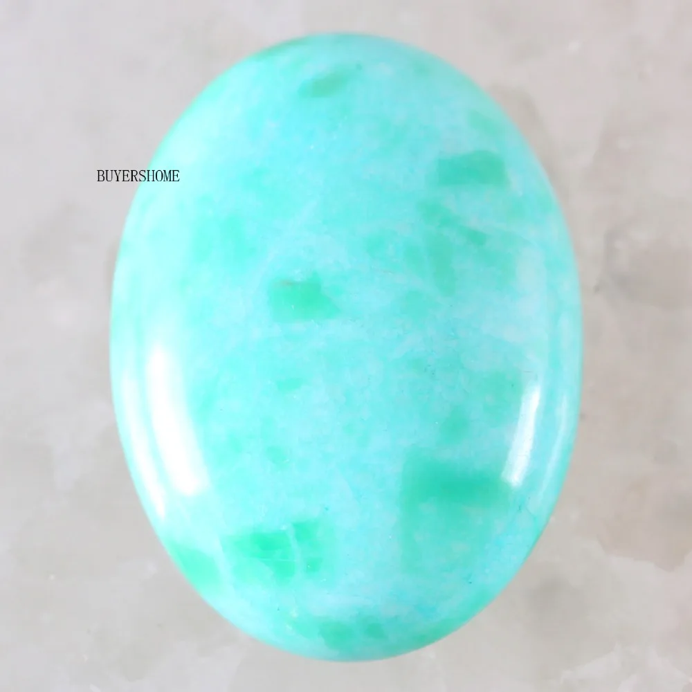 CAB Cabochon 22x30MM Oval Natural Stone Bead For Making Necklace Bracelet Earrings Green Amazonite 1Pcs K505
CAB Cabochon 22x30MM Oval Natural Stone Bead For Making Necklace Bracelet Earrings Green Amazonite 1Pcs K505