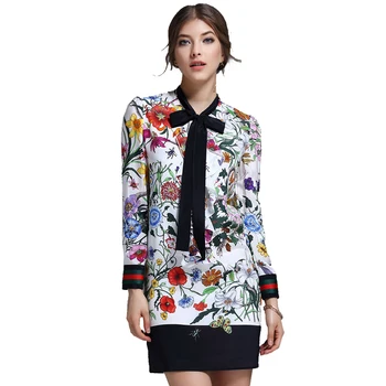 Vestidos De Fiesta Women Dress High Quality 2017 Fashion Spring New Runway Dress Women's Long Sleeve Tie Sexy Casual Printed
Vestidos De Fiesta Women Dress High Quality 2017 Fashion Spring New Runway Dress Women's Long Sleeve Tie Sexy Casual Printed
