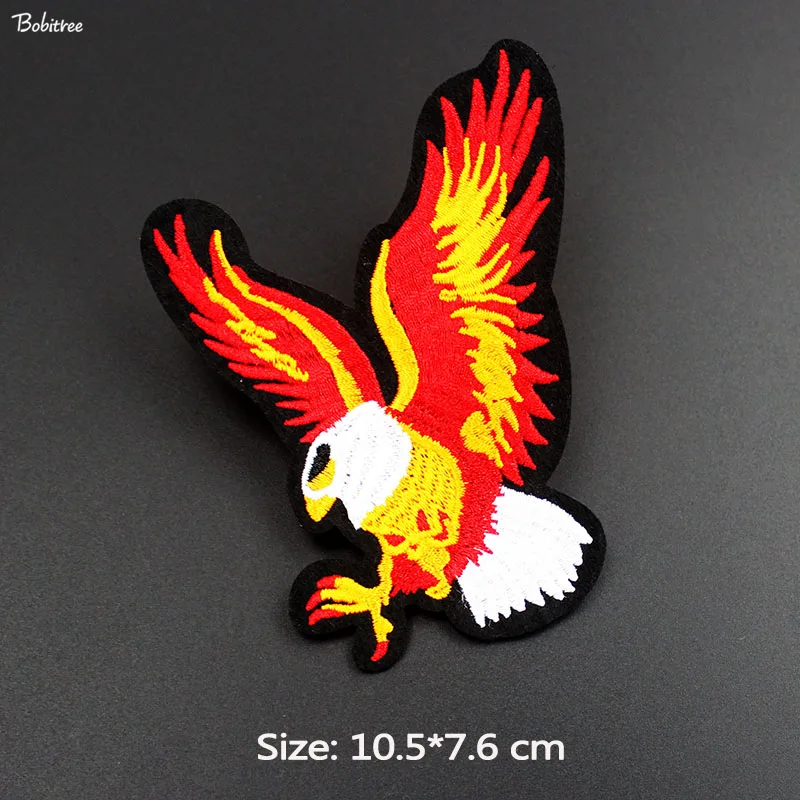 Red Eagle Iron on Patches Fabric Badges Embroidered Sewing Stickers Applique for Clothes Jacket Decoration
Red Eagle Iron on Patches Fabric Badges Embroidered Sewing Stickers Applique for Clothes Jacket Decoration