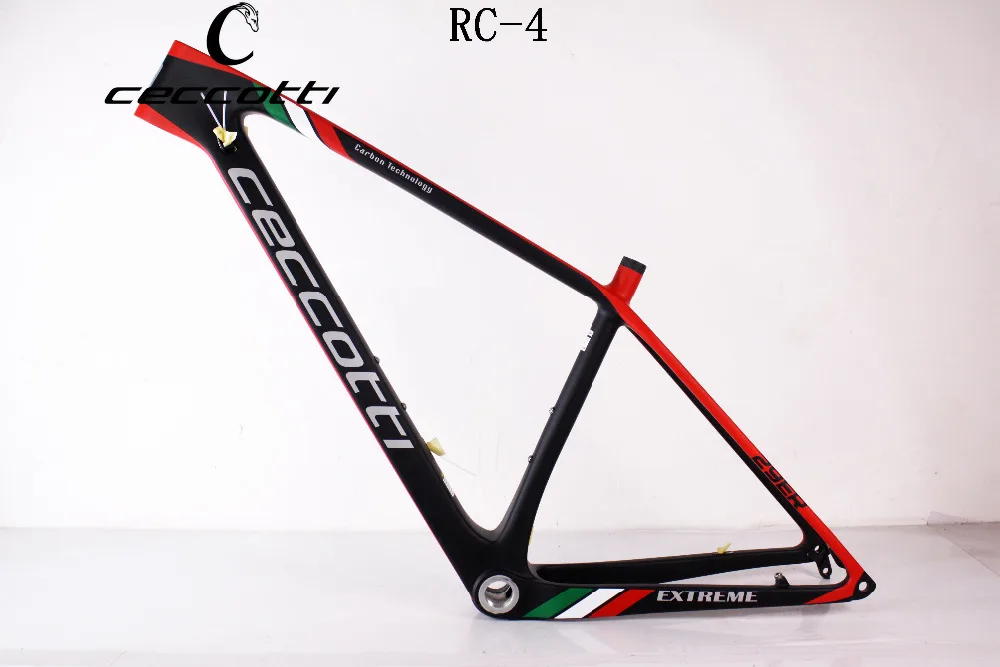 2019 Carbon mtb 29er bike Ceccotti RC-4 cycling bike frame 29er T1000 UD Carbon fiber montian bike frame
2019 Carbon mtb 29er bike Ceccotti RC-4 cycling bike frame 29er T1000 UD Carbon fiber montian bike frame