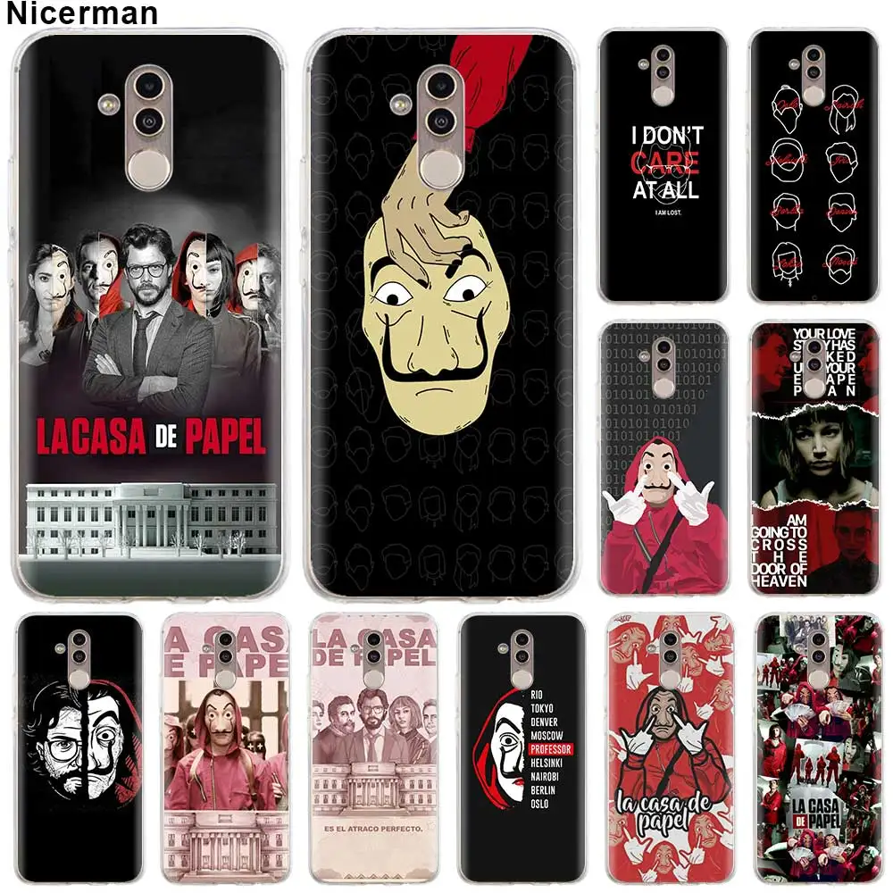 TPU Silicone Case for Huawei P30 P20 Pro P10 P9 Lite Mate 10 20 Lite 20 10 Pro Case Movie La Casa De Papel Soft Clear Capa
TPU Silicone Case for Huawei P30 P20 Pro P10 P9 Lite Mate 10 20 Lite 20 10 Pro Case Movie La Casa De Papel Soft Clear Capa