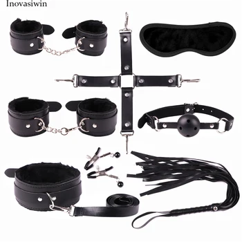 8-piece set of plush leather fun suit plush set handcuffs foot shackle clip eye mask bundle adult supplies couple adult games
8-piece set of plush leather fun suit plush set handcuffs foot shackle clip eye mask bundle adult supplies couple adult games