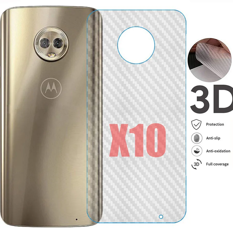 10Pcs/lot 3D Matte Clear Carbon Fiber Back Screen Protector Protective Film For Motorola Moto G7 G6 G5 G5s E5 Plus Z2 Play E5
10Pcs/lot 3D Matte Clear Carbon Fiber Back Screen Protector Protective Film For Motorola Moto G7 G6 G5 G5s E5 Plus Z2 Play E5