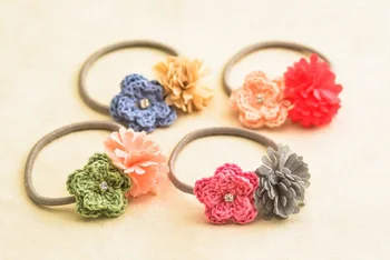 Random Colors Fashion Cute Crochet Floral Elastic Hair Bands Solid Kawaii Gemstone Gauze Flower Girls Rubber Gum Rope Headwear
Random Colors Fashion Cute Crochet Floral Elastic Hair Bands Solid Kawaii Gemstone Gauze Flower Girls Rubber Gum Rope Headwear