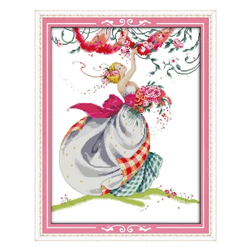 JoySunday crossstitch kits set Harvest roses flower woman baby room embroidery DMC14CT11CT cotton needlework livingroom painting
JoySunday crossstitch kits set Harvest roses flower woman baby room embroidery DMC14CT11CT cotton needlework livingroom painting