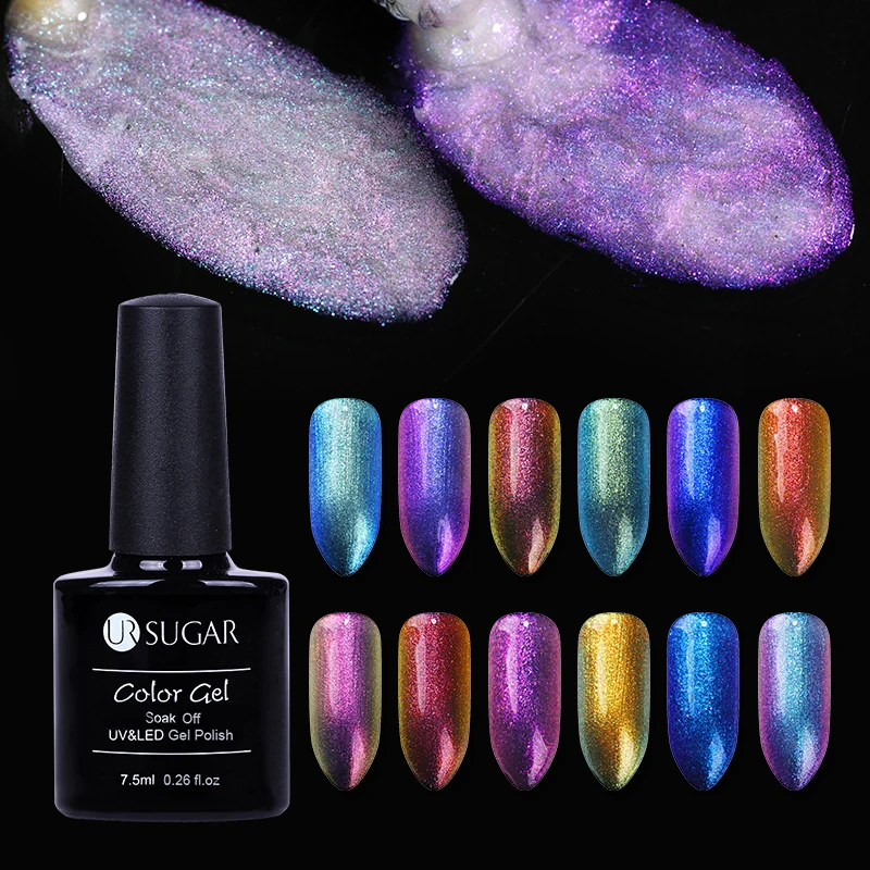 UR SUGAR 7.5ml Chameleon Series Gel Polish Sparkly Starry Varnish Gel UV LED Soak Off Manicure Nail Art Lacquer Decoration
UR SUGAR 7.5ml Chameleon Series Gel Polish Sparkly Starry Varnish Gel UV LED Soak Off Manicure Nail Art Lacquer Decoration