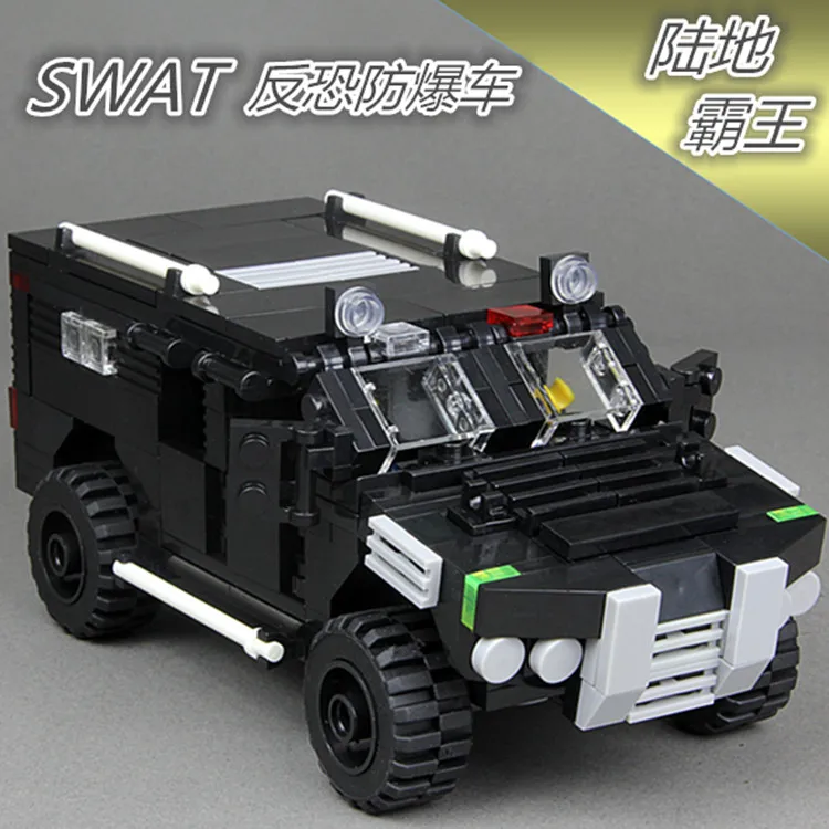MOC Anti Riot Vehicle Cougar Resistant Protected SWAT Police Falcon Commandos Marine Building Blocks Toys -NOT INCLUDE MINIFIG
MOC Anti Riot Vehicle Cougar Resistant Protected SWAT Police Falcon Commandos Marine Building Blocks Toys -NOT INCLUDE MINIFIG