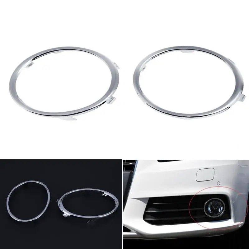 1 Pair Electroplating Car Front Fog Light Trim Cover Automobiles Auto Fog Lamp Molding Rings for Audi A4 B8 09-12 Auto Accessory
1 Pair Electroplating Car Front Fog Light Trim Cover Automobiles Auto Fog Lamp Molding Rings for Audi A4 B8 09-12 Auto Accessory